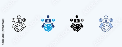 Trust Multiple Icon Illustration Vector