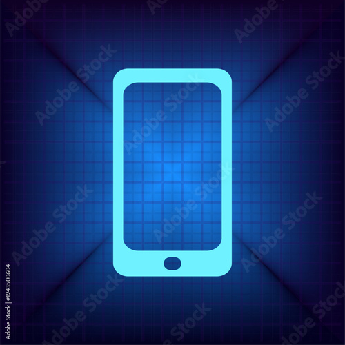 Vector illustration on a blue background