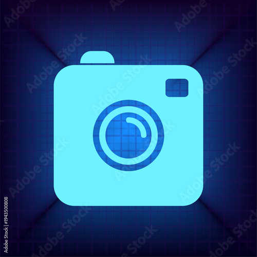 Vector illustration on a blue background