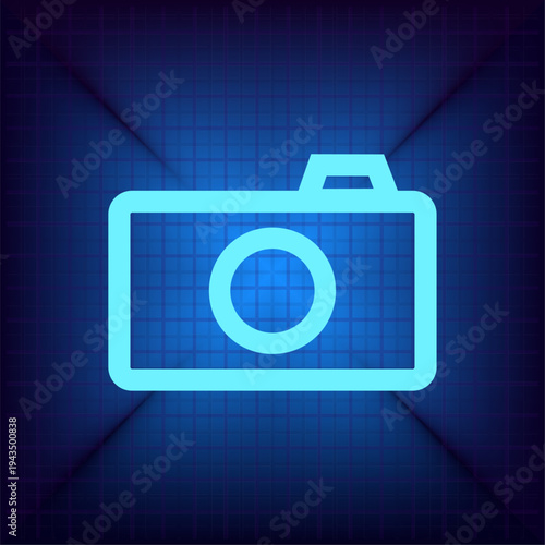 Vector illustration on a blue background