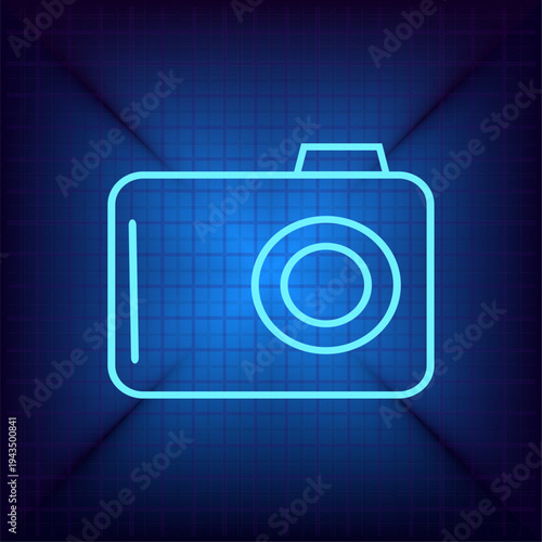 Vector illustration on a blue background
