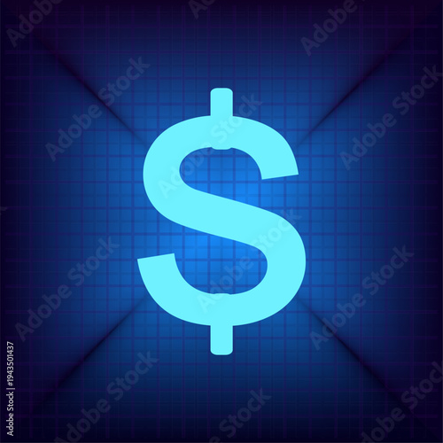 Vector illustration on a blue background