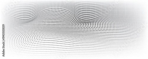 Vector dot pattern. Seamless background from brush strokes. Sketchy hand drawn graphic print. vector eps 10