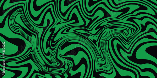 Shocking Parrot Green color and black color background with lines. traditional vertical striped background texture. modern illustration
