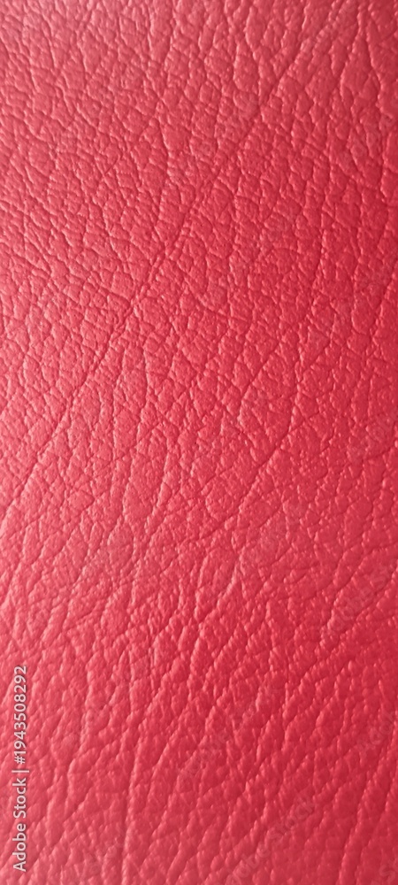 Obraz premium Red PU artificial leather surface for the background.