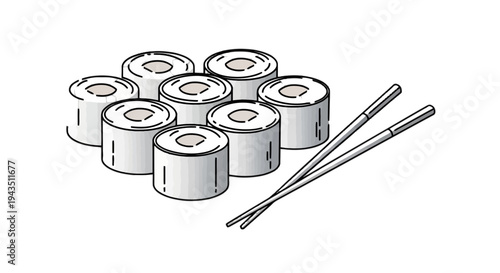 Set of cylindrical metal containers with a pair of tongs for handling them isolated on transparent background, Vector