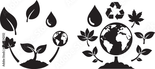 Eco Friendly Symbols for a Sustainable Future Globally
