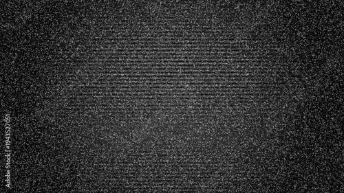 Vintage television static with horizontal lines for retro visual noise effect. Suitable for backgrounds in videos, presentations, or graphic designs.