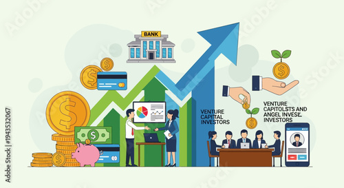 Financial Growth and Investment Concepts Illustrated.