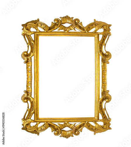 Golden picture frames