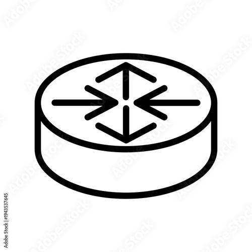 Router icon design template