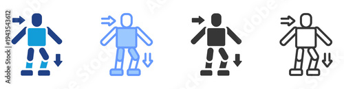 Balance Control icon set multiple style collection