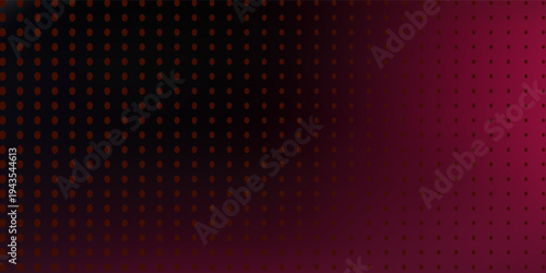 Abstract Dark Magenta and Black Halftone Dot Pattern Background gradien mash eps10 vector ilustartion