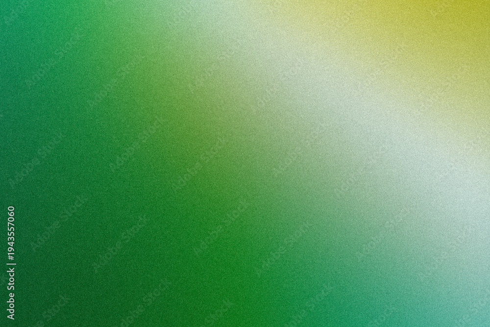 Fototapeta premium Deep green softly transitions into yellow and white, creating an organic gradient that evokes nature and growth, ideal for eco brands, wellness projects, and presentations.
