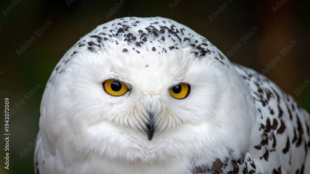 Obraz premium snowy owl portrait