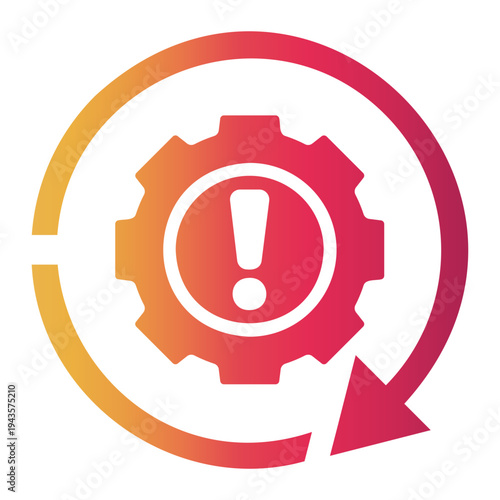 critical thinking Gradient icon