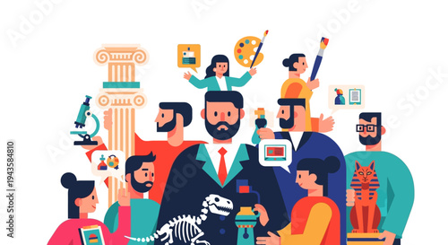 Celebrating diverse knowledge, professional careers, and human interests across various fields of study and creative arts