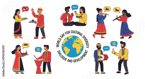 Celebrating World Day for Cultural Diversity, Dialogue, and Development with people from around the globe