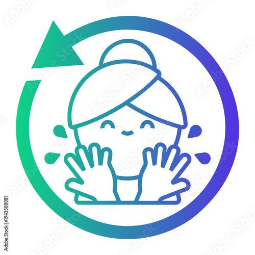 daily Line Gradient Icon