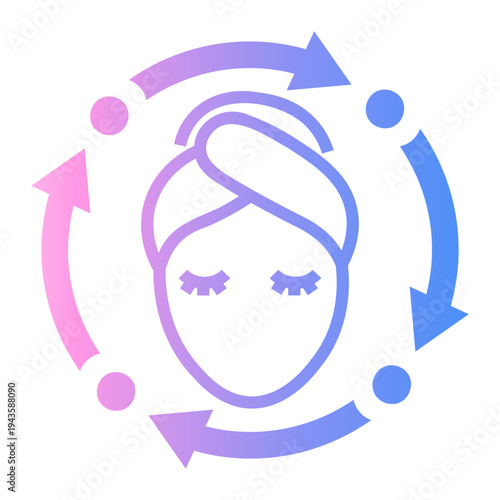 daily Line Gradient Icon