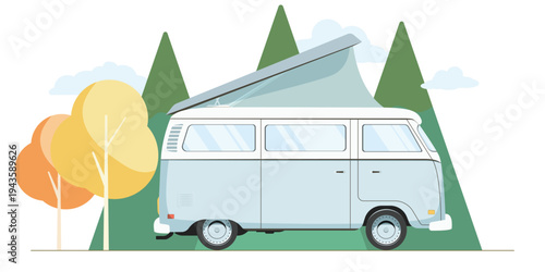 캠핑카(카라반+미니버스+여행+자동차)