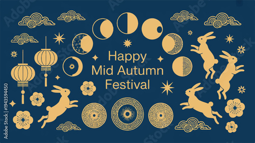 easter greeting card with eggs