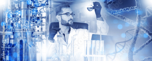 Biotechnology research labo...