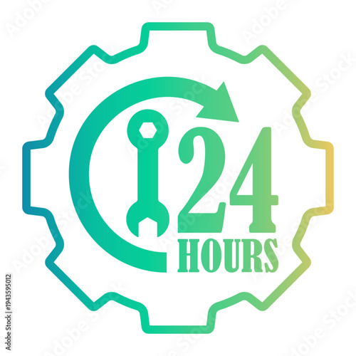 loyalty Line Gradient Icon