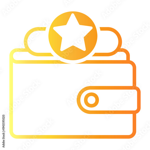 loyalty Line Gradient Icon