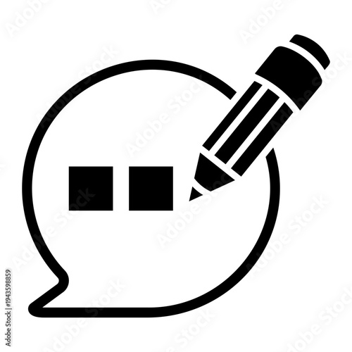 testimonial Line Icon