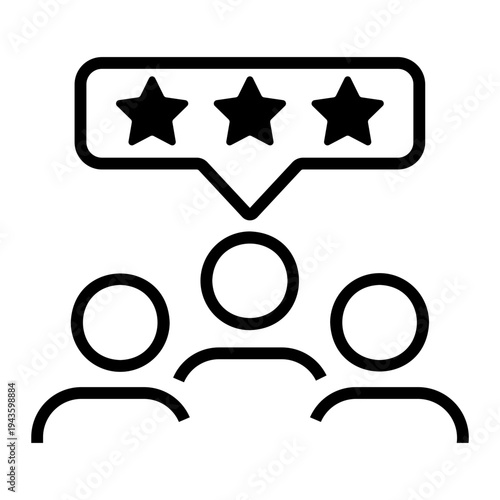 testimonial Line Icon