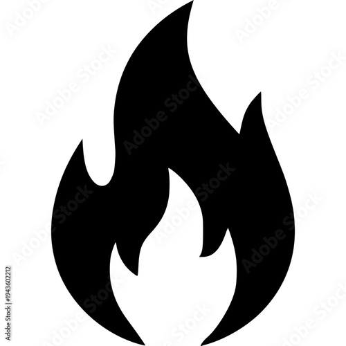 Flame Vector Icon