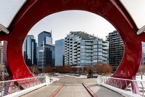 Condominiums in downtown Calgary