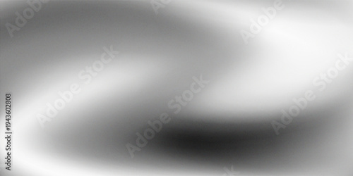 Grainy gradient background  grey black white monochrome abstract noise texture banner backdrop. vector eps10