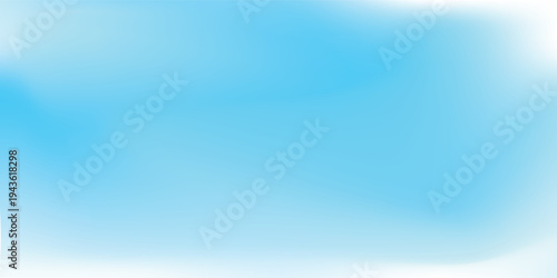 Sky blue gradient background in Abstract style. Vector illustration