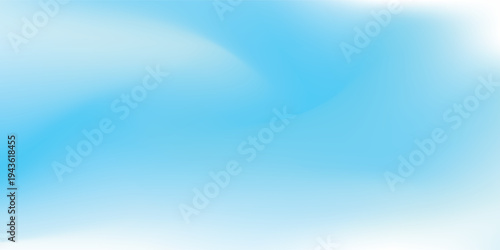 Sky blue gradient background in Abstract style. Vector illustration