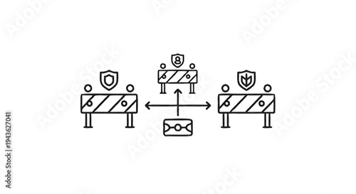 Security Barriers Protecting Data Transfer Between Networks.