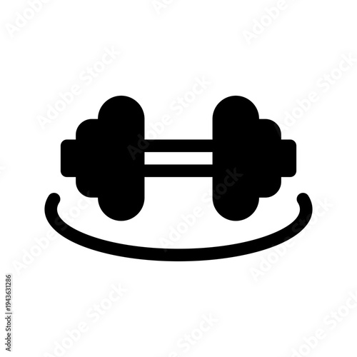 Gym Icon Vector Symbol Design Illustration