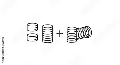 Stack of Coins Representing Financial Growth and Investment.