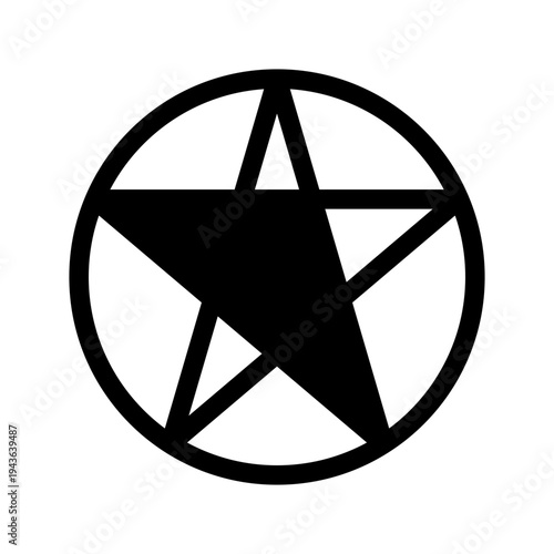 Satanic Icon Vector Symbol Design Illustration