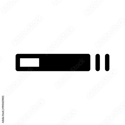 Smoking Icon Vector Symbol Design Illustration