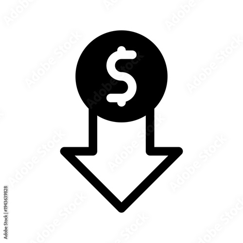Low Price Icon Vector Symbol Design Illustration