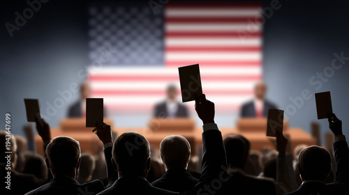 Political Assembly: Silhoue...
