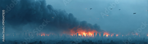 Blazing Inferno: A dramatic...