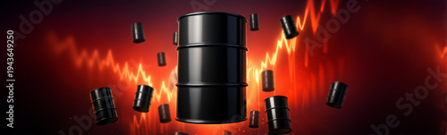 Oil Barrel's Fate: An oil b...