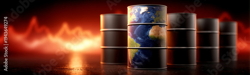 Earth in Barrels: The image...