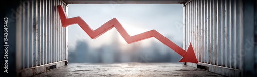 Economic Downturn: A symbol...