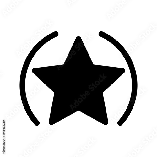 Star Feedback Icon Vector Symbol Design Illustration
