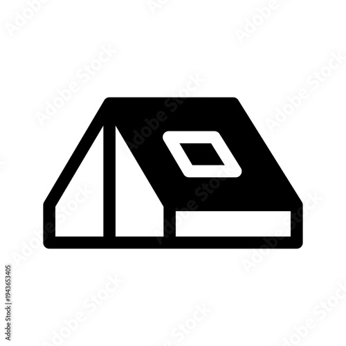 Camp Icon Vector Symbol Design Illustration