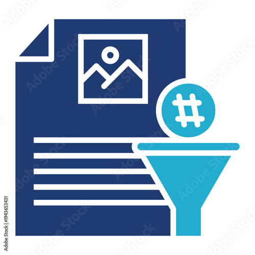 Content curation icon